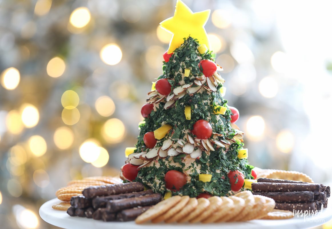Shape & Decorate: Your Perfect Christmas Tree Cheese Ball Recipe